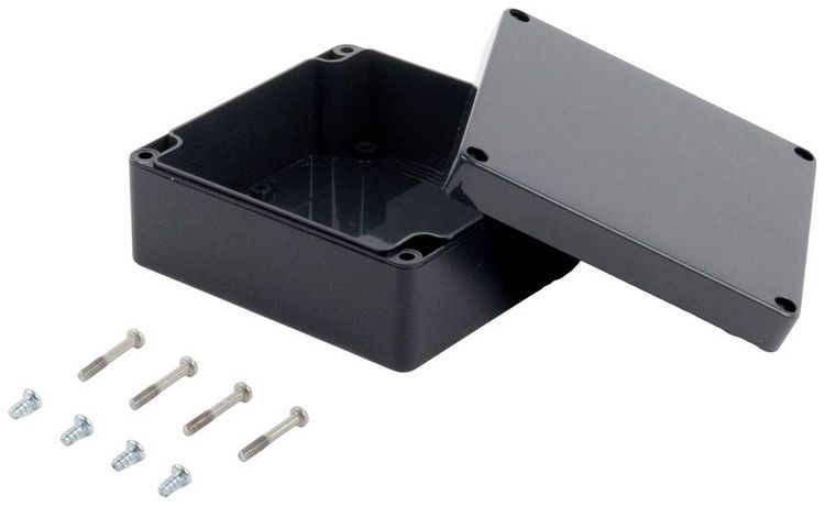 Produktbild: TRU Components KST 217 03217000.H Industrie-Geh&auml;use 122 x 120 x 55 ABS Schiefer-Grau 1St.