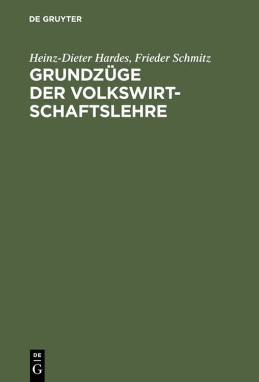 Produktbild: Grundz&uuml;ge der Volkswirtschaftslehre