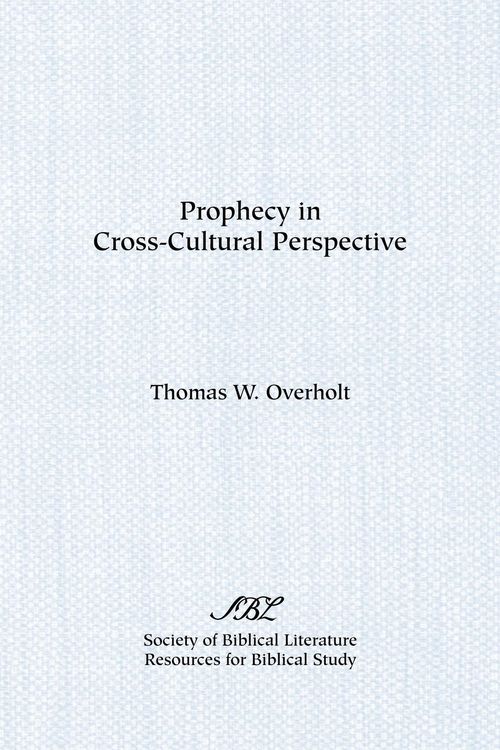 Produktbild: Prophecy in Cross-Cultural Perspective