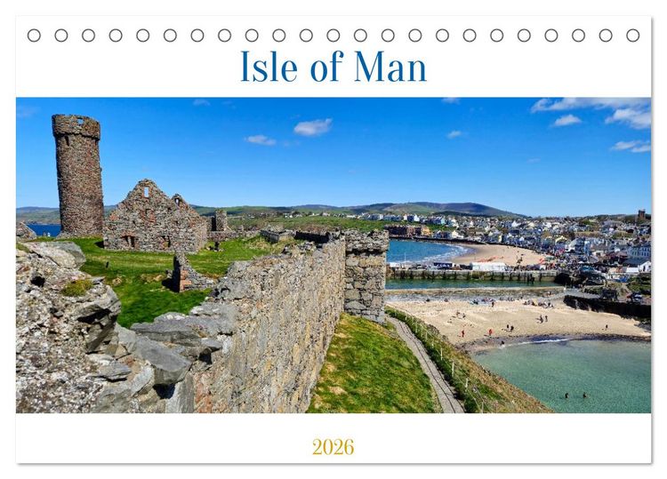 Produktbild: Isle of Man (Tischkalender 2026 DIN A5 quer), CALVENDO Monatskalender