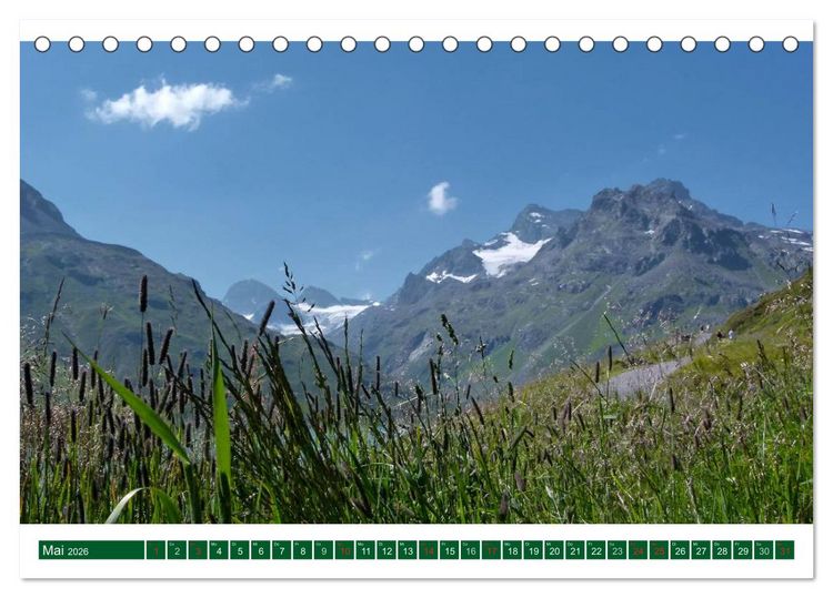 Produktbild: Montafon (Tischkalender 2026 DIN A5 quer), CALVENDO Monatskalender