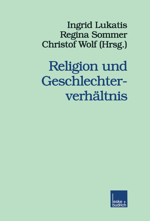 Produktbild: Religion und Geschlechterverhältnis