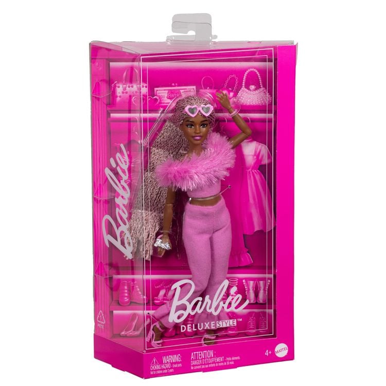 Produktbild: Barbie Deluxe Style Puppe -geflochtene Zöpfe