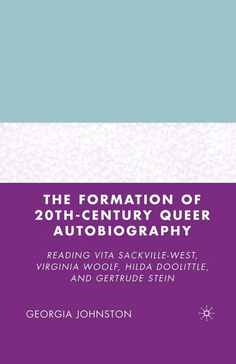 Produktbild: The Formation of 20th-Century Queer Autobiography