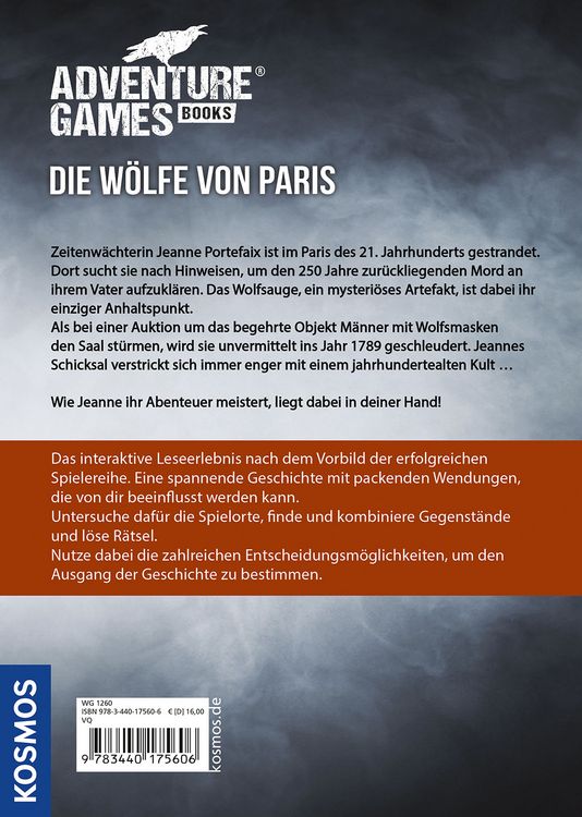 Produktbild: Adventure Games&reg; - Books: Die W&ouml;lfe von Paris