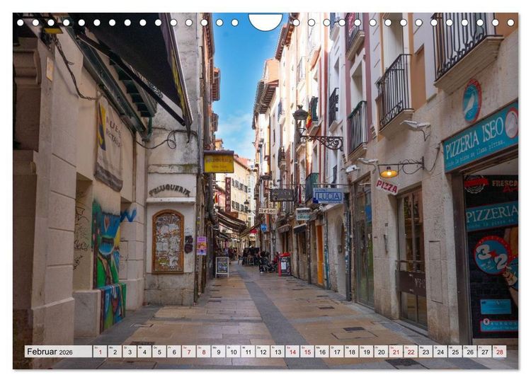 Produktbild: Ein Spaziergang durch Burgos (Wandkalender 2026 DIN A4 quer), CALVENDO Monatskalender