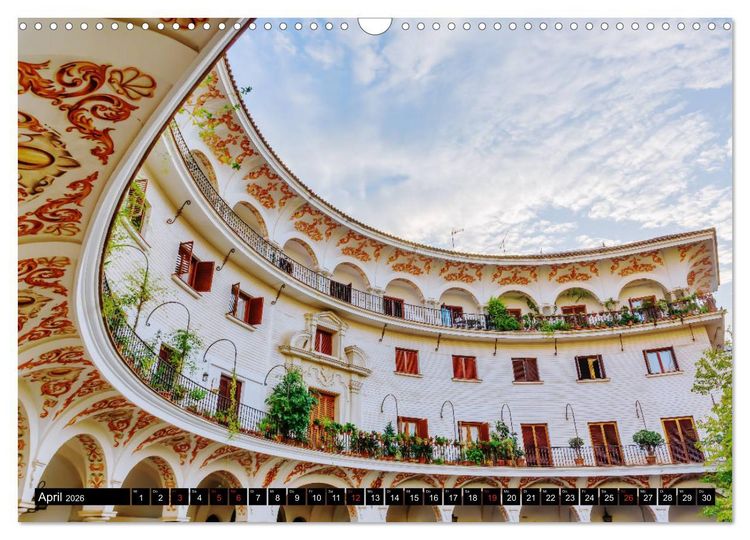 Produktbild: Sevilla - Impressionen aus dem Herzen Andalusiens (Wandkalender 2026 DIN A3 quer), CALVENDO Monatskalender