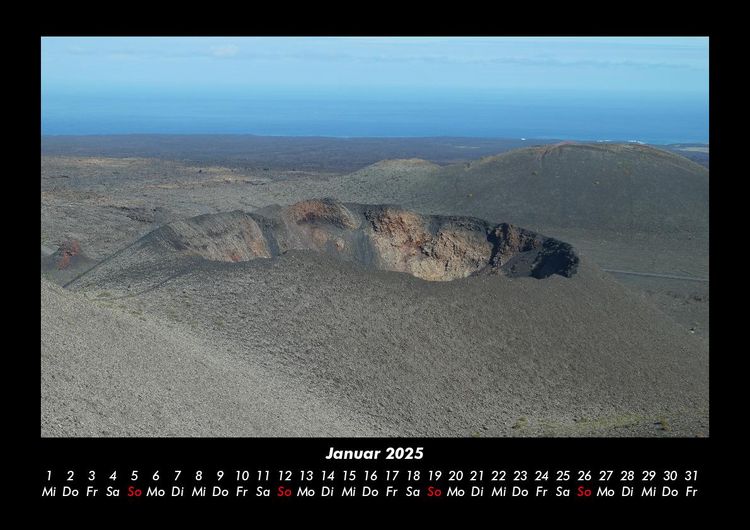 Produktbild: Landschaftskalender 2025 Fotokalender DIN A3