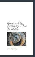 Produktbild: Genesis and Its Authorship: Two Dissertations