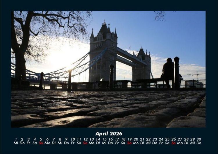 Produktbild: London 2026 Fotokalender DIN A4