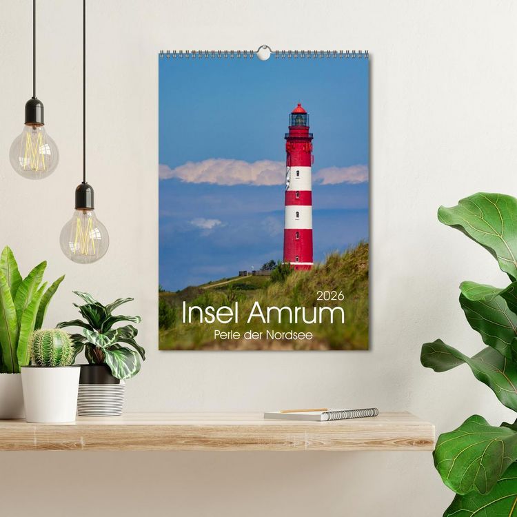 Produktbild: Insel Amrum (Wandkalender 2026 DIN A3 hoch), CALVENDO Monatskalender