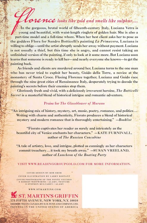 Produktbild: Botticelli Secret