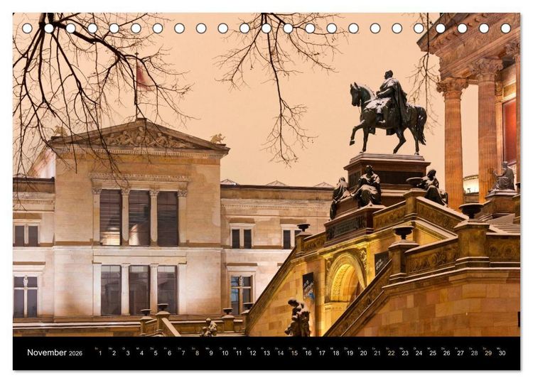 Produktbild: Berlin zwischen Klassizismus und Moderne 2026 (Tischkalender 2026 DIN A5 quer), CALVENDO Monatskalender