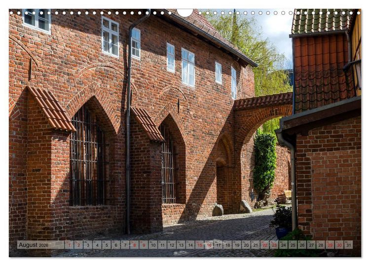 Produktbild: Ein Bummel durch die Hansestadt Stralsund (Wandkalender 2026 DIN A3 quer), CALVENDO Monatskalender