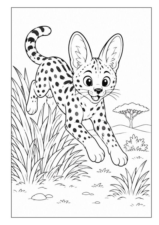 Produktbild: Dschungeltiere Malbuch f&uuml;r Kinder von 5&ndash;7 Jahren mit 50 sch&ouml;nen Ausmalbildern