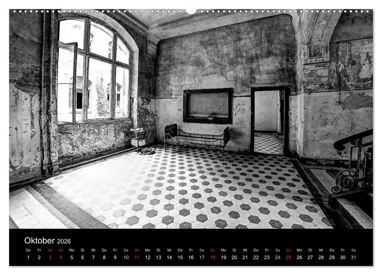 Produktbild: lost beauty (Wandkalender 2026 DIN A2 quer), CALVENDO Monatskalender