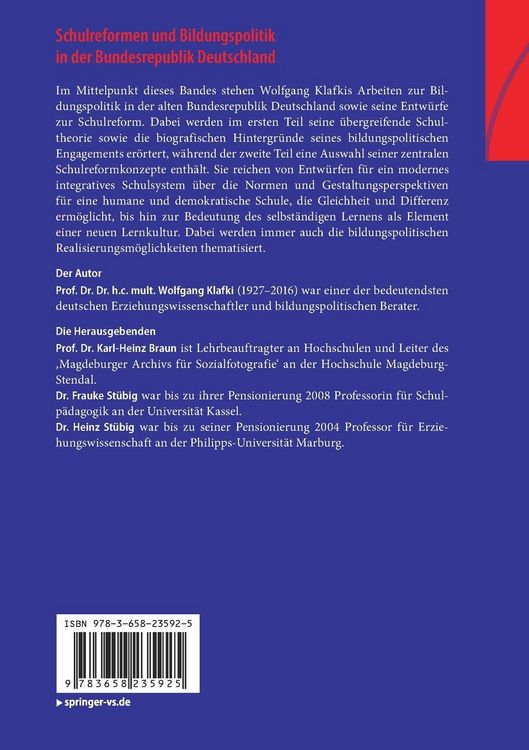Produktbild: Schulreformen und Bildungspolitik in der Bundesrepublik Deutschland