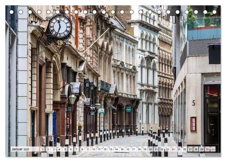 Produktbild: Historischer Charme Europas (Tischkalender 2027 DIN A5 quer), CALVENDO Monatskalender