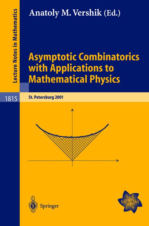Produktbild: Asymptotic Combinatorics with Applications to Mathematical Physics