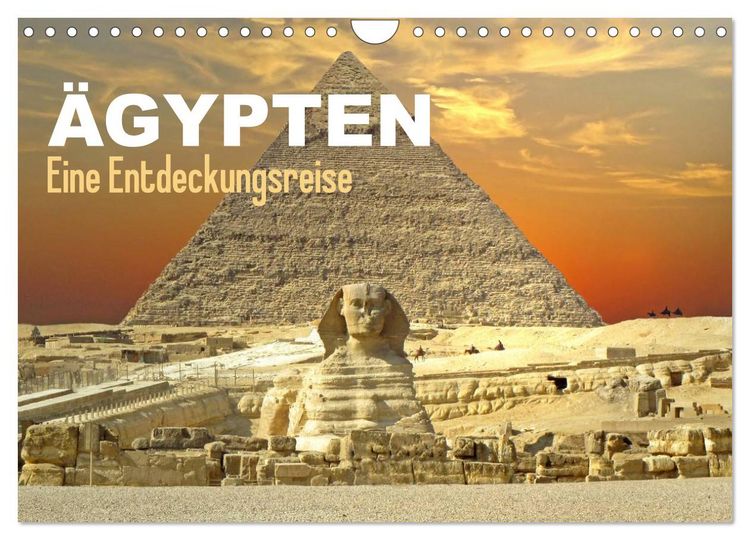 Produktbild: &Auml;gypten - Eine Entdeckungsreise (Wandkalender 2026 DIN A4 quer), CALVENDO Monatskalender