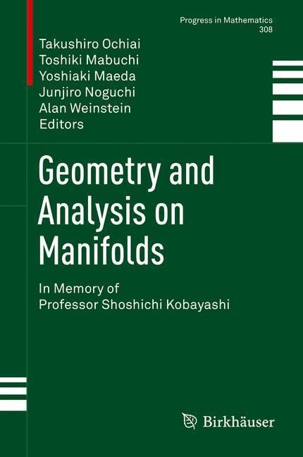Produktbild: Geometry and Analysis on Manifolds