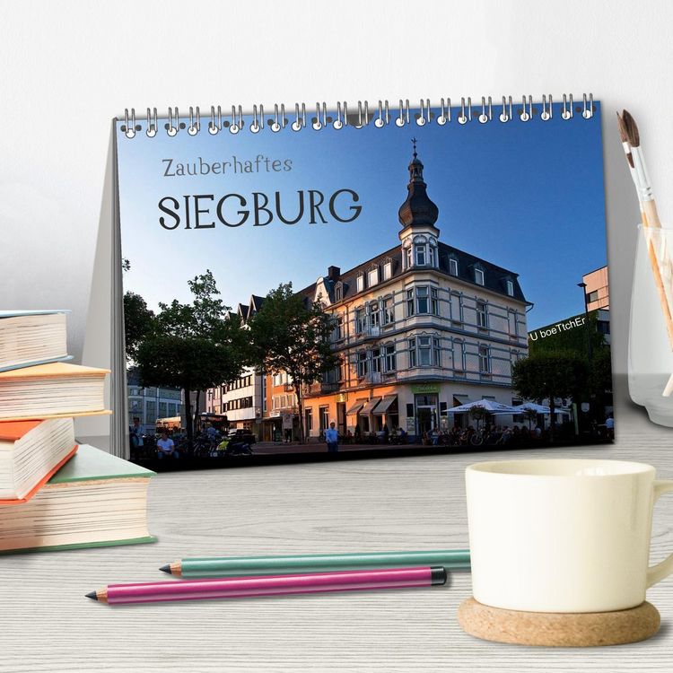 Produktbild: Zauberhaftes SIEGBURG (Tischkalender 2026 DIN A5 quer), CALVENDO Monatskalender