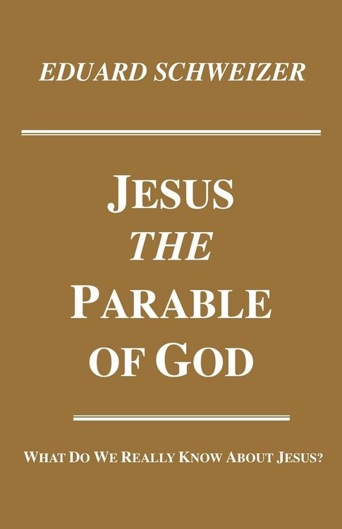 Produktbild: Jesus, the Parable of God