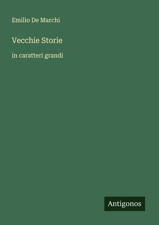 Produktbild: Vecchie Storie