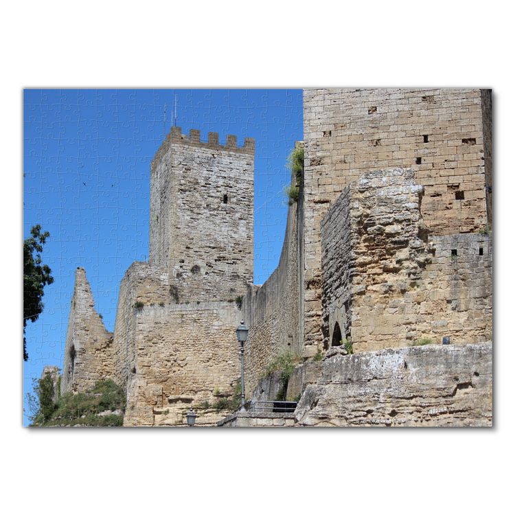 Produktbild: Lais Puzzle Burg Torre Rocca Enna Sizilien 500 Teile