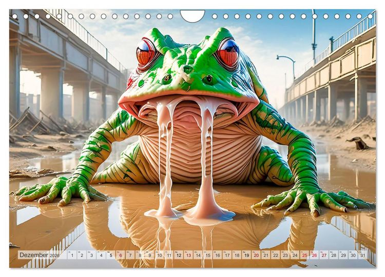 Produktbild: Apokalyptische Wildnis - Schatten der Zivilisation (Wandkalender 2026 DIN A4 quer), CALVENDO Monatskalender