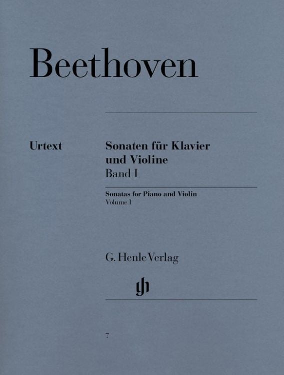 Bild vom Artikel Ludwig van Beethoven - Violinsonaten, Band I vom Autor Ludwig van Beethoven