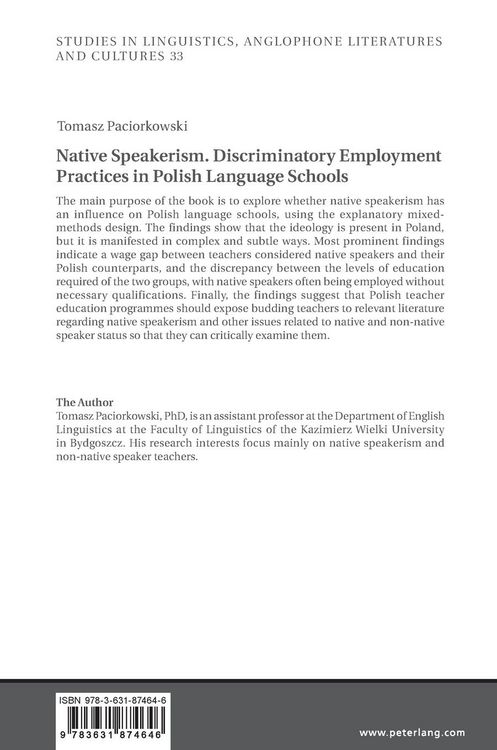 Produktbild: Native Speakerism