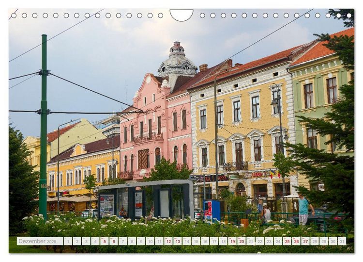 Produktbild: Streifz&uuml;ge durch Arad (Wandkalender 2026 DIN A4 quer), CALVENDO Monatskalender