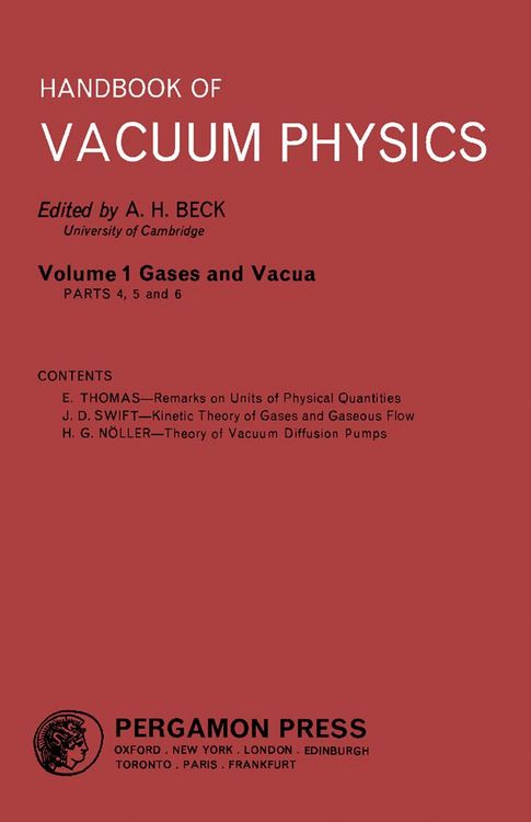 Produktbild: Gases and Vacua