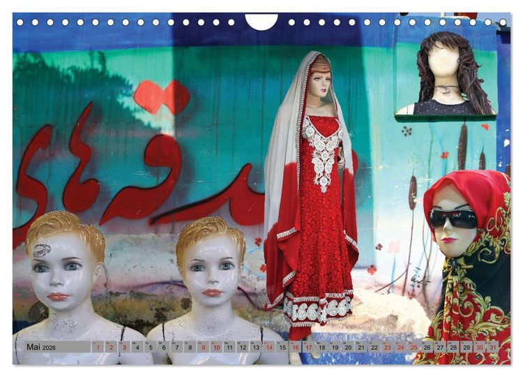 Produktbild: Schaufensterpuppen aus aller Welt (Wandkalender 2026 DIN A4 quer), CALVENDO Monatskalender