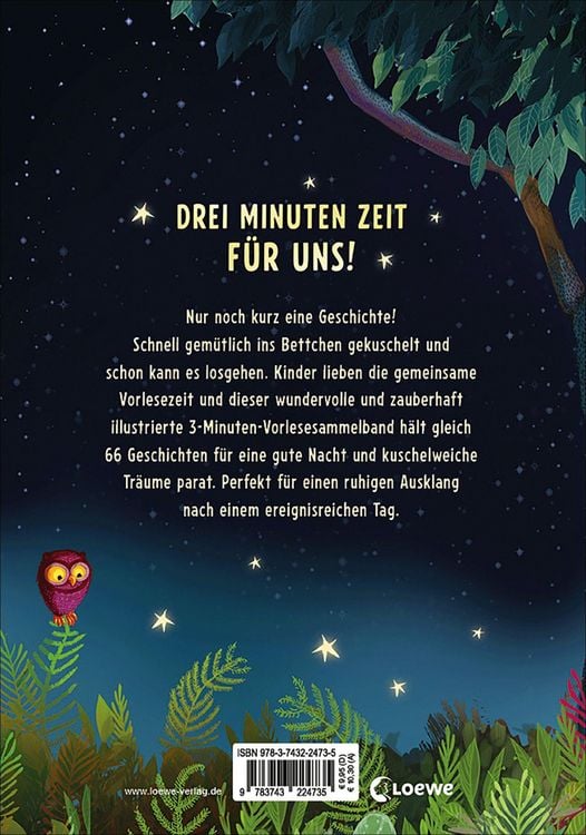 Produktbild: 66 Schlummerreisen - 3-Minuten-Vorlesegeschichten zur Guten Nacht