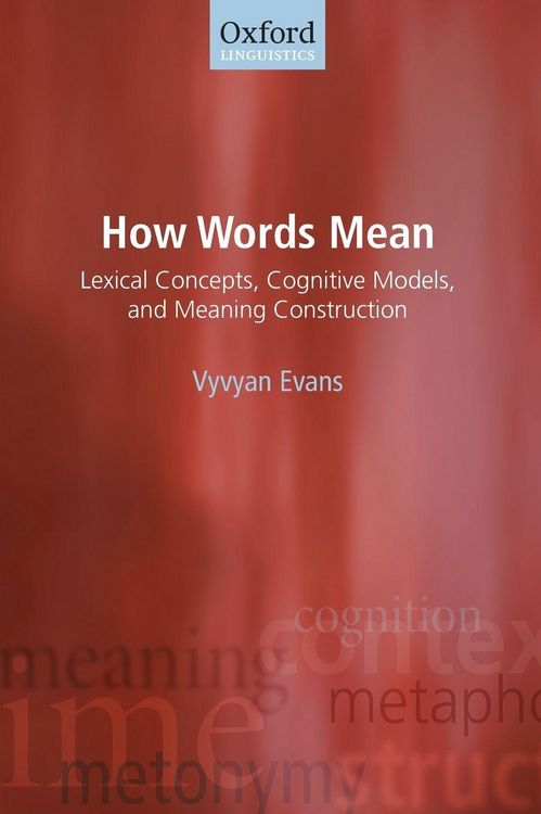 Produktbild: How Words Mean