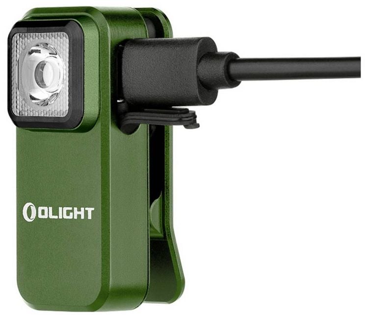 Produktbild: OLight 12972 Oclip green Mobile Kleinleuchte LED