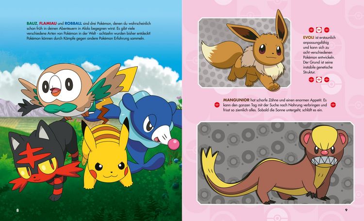 Produktbild: Pok&eacute;mon Handbuch: Mein gro&szlig;es Pok&eacute;mon-Buch