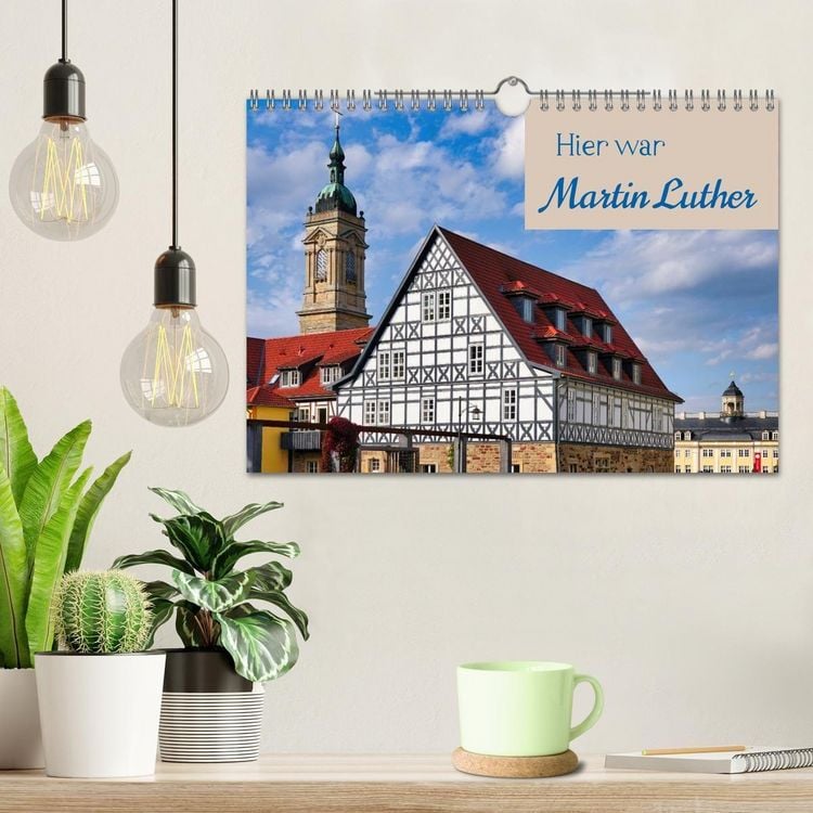 Produktbild: Hier war Martin Luther (Wandkalender 2027 DIN A4 quer), CALVENDO Monatskalender
