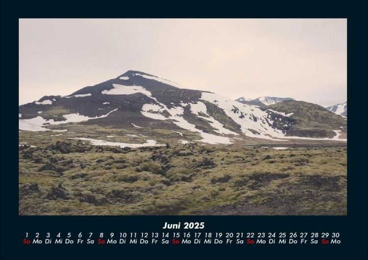 Produktbild: Bergige Welten 2025 Fotokalender DIN A4