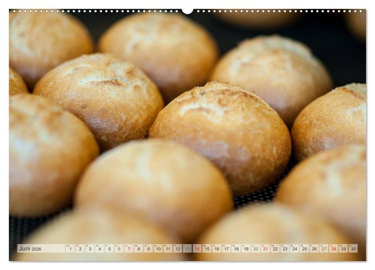 Produktbild: Emotionale Momente: Das Brot des B&auml;ckers. (Wandkalender 2026 DIN A2 quer), CALVENDO Monatskalender