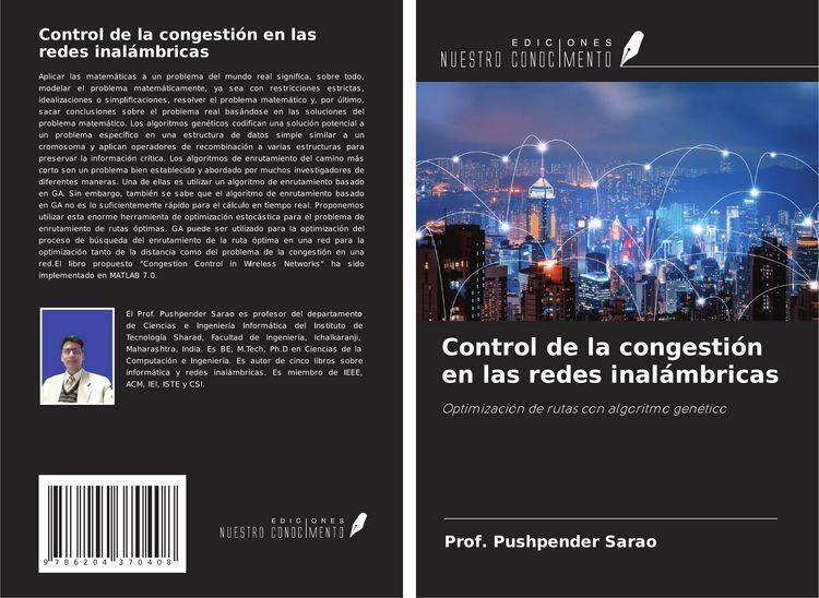 Produktbild: Control de la congesti&oacute;n en las redes inal&aacute;mbricas