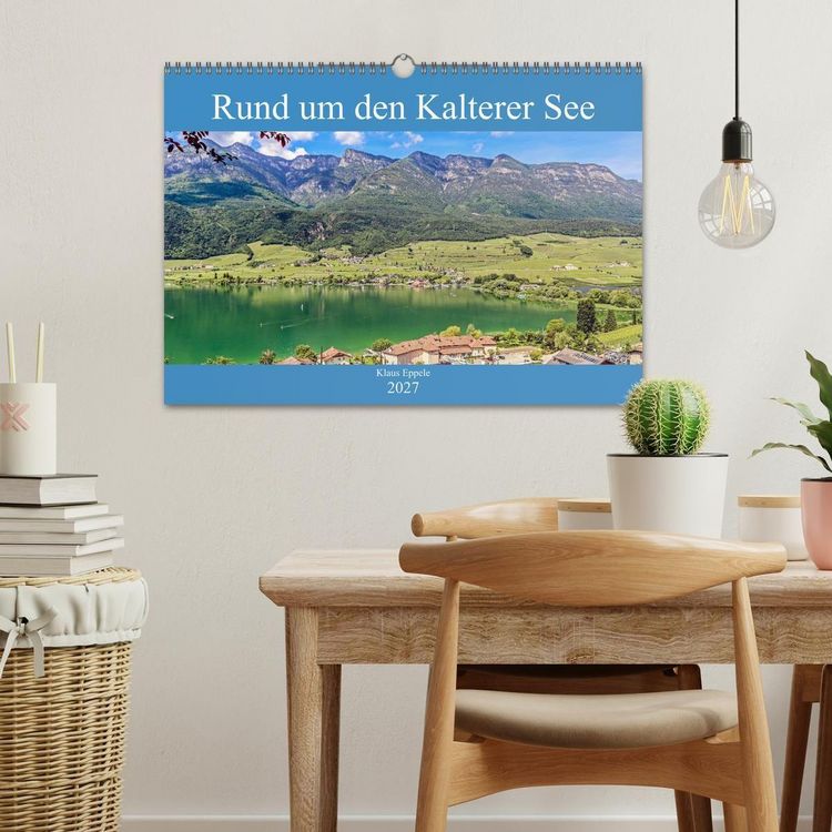 Produktbild: Rund um den Kalterer See (Wandkalender 2027 DIN A3 quer), CALVENDO Monatskalender