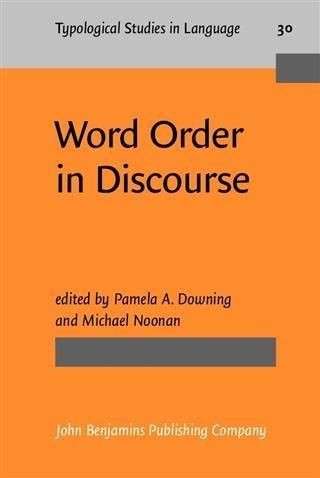 Produktbild: Word Order in Discourse
