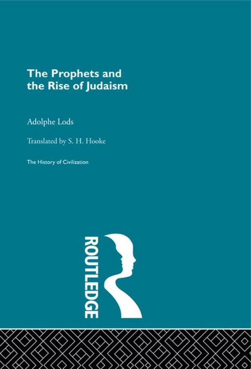 Produktbild: The Prophets and the Rise of Judaism
