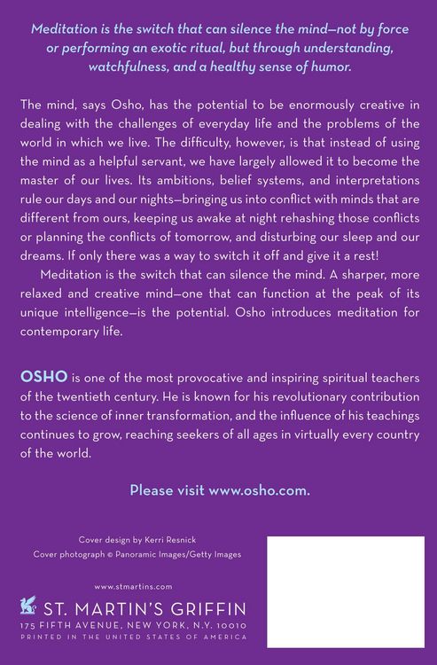 Produktbild: Learning to Silence the Mind