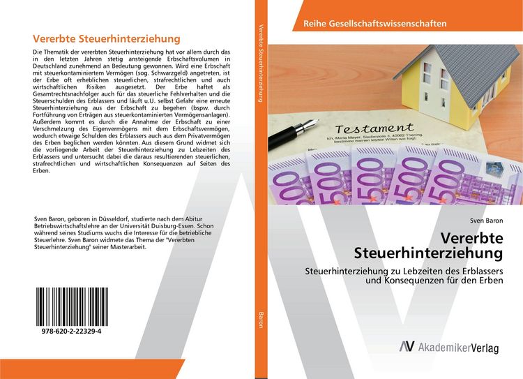 Produktbild: Vererbte Steuerhinterziehung