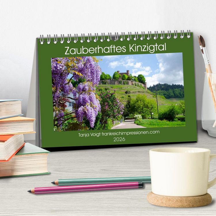 Produktbild: Zauberhaftes Kinzigtal (Tischkalender 2026 DIN A5 quer), CALVENDO Monatskalender