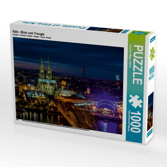 Produktbild: K&ouml;ln - Blick vom Triangle (Puzzle)